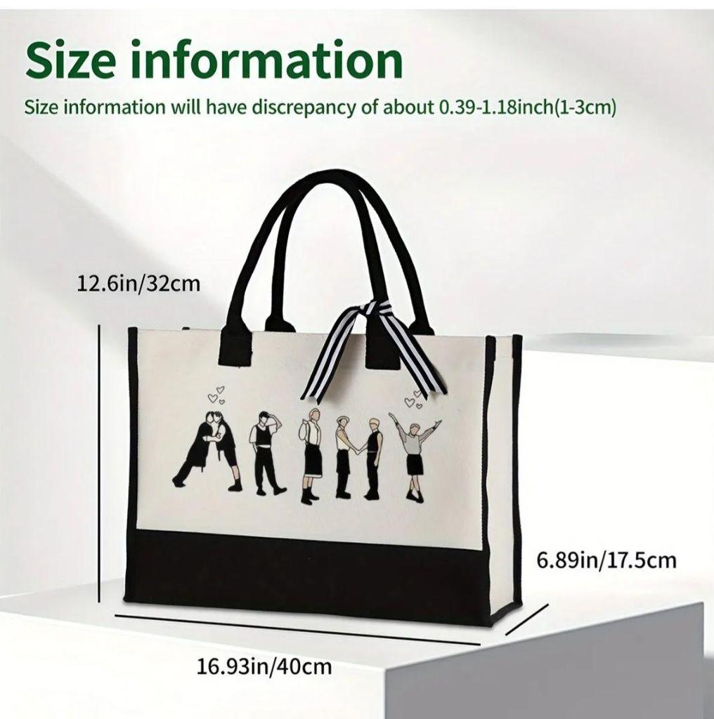 [USED] Restocked BTS ARMY BUTTER Tote Bag, Korean Style