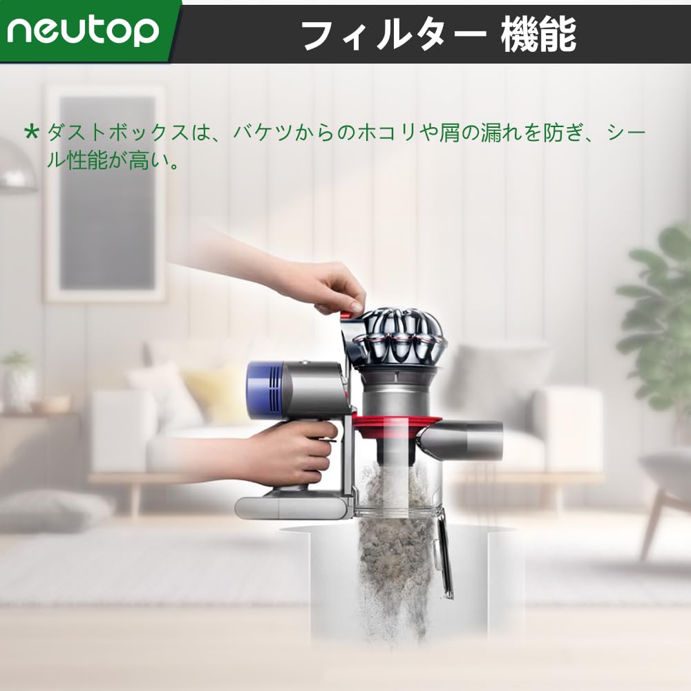 Náhradní díl nádoby na prach Neutop Kompatibilní s díly vysavačů Dyson Series Náhradní nádoba na odpadky Prachová nádoba Odpadkový průhledný zásobník Kompatibilní 1