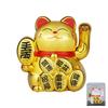 Black Cat Decoration Bright Gold Electronic Components Plastic White