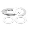 304 Stainless Steel Ultra-Thin Flat Washer, Thickness: 0.1/0.2/0.3/0.4/0.5 Mm, Sizes M1-M8