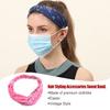Sports Headband Outdoor Skincare Accessories Cotton Headbands Headband Supplies Home Wash Face Printing Accessories Buttons