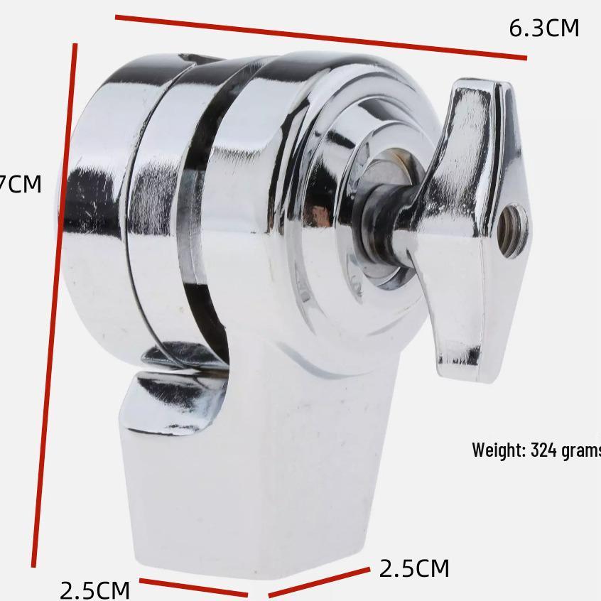 Suspended Cymbal Stand Accessories: Arm Swivel & Connector Set.