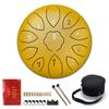 6-inch 11-tone Ethereal Steel Tongue Drum - Beginner to Professional Instrument for Kids & Adults