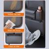 Luxury Car Seat Back Storage Bag Multifunction Backseat Organizer Storage Pocket Wear-Resistant Seat Anti Kick Guard