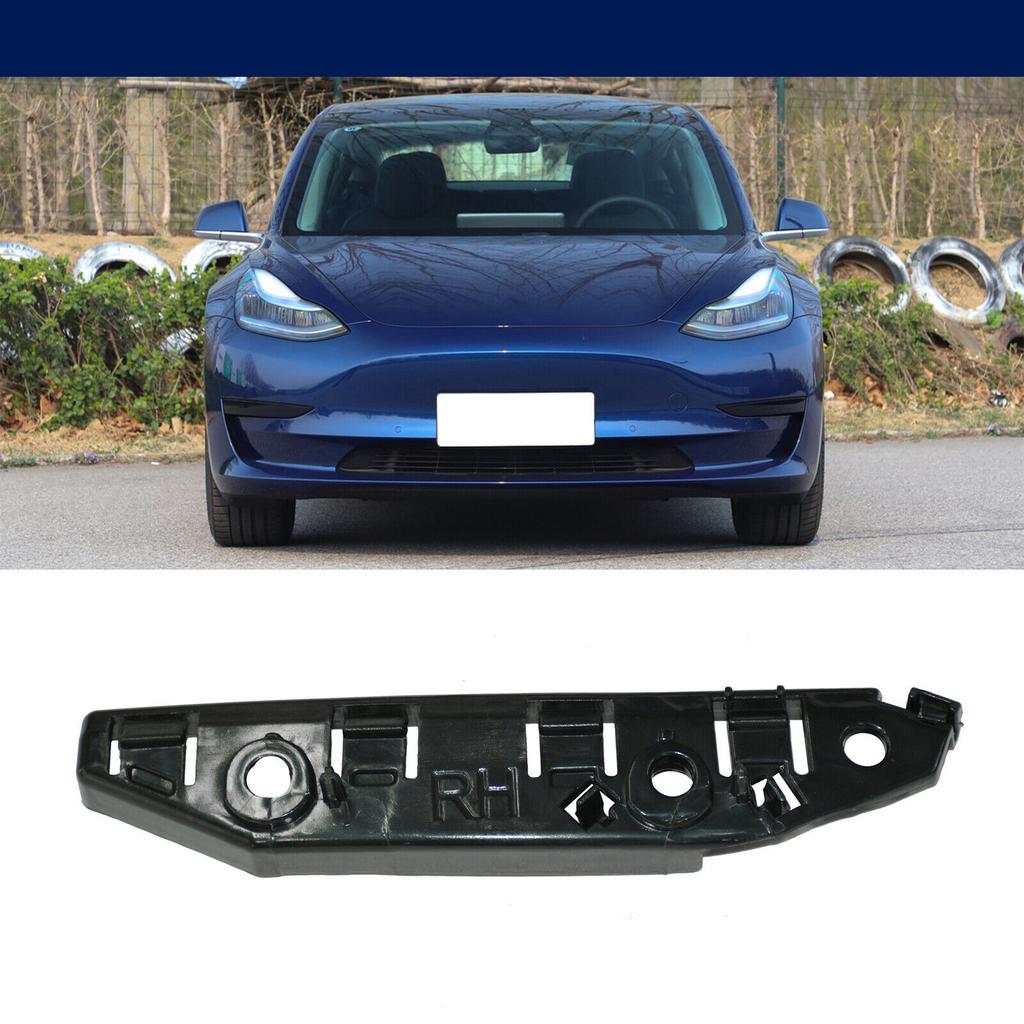 1 Pair Front Bumper Bracket Support Holders 108418100E 108418200E Compatible For 2017-2020 Exterior Bumper Parts