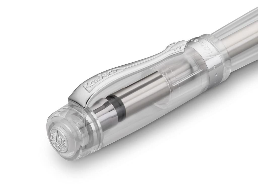 Kaweco Student Skeleton Ballpoint Officially Imported Pen, Oil-Based, STBP-CL,