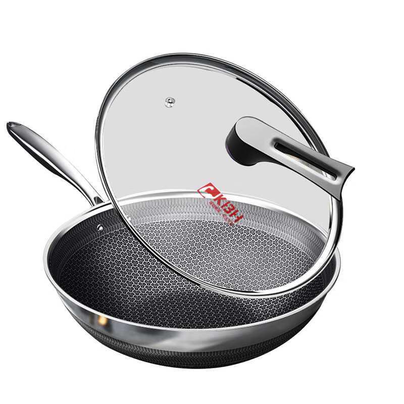 Kombach Flagship 316L Stainless Steel Wok