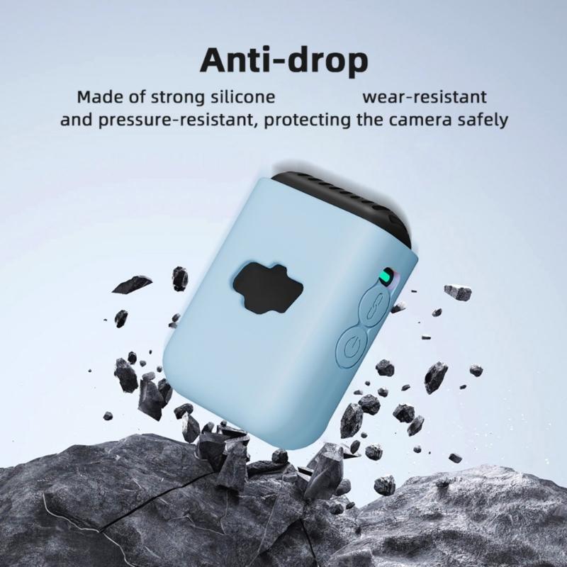 Silicone Cover Sleeve For Mic2 Offering Comprehensive Protective During Travel And Outdoor Photography Easy Installation