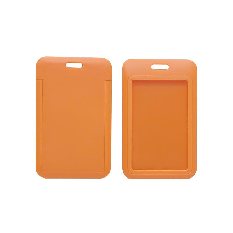 Cartoon-Colored ABS Plastic Slide-In Badge Holder for ID Cards