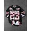 Ladies' Casual and Fashionable Shoulder Down T-shirt