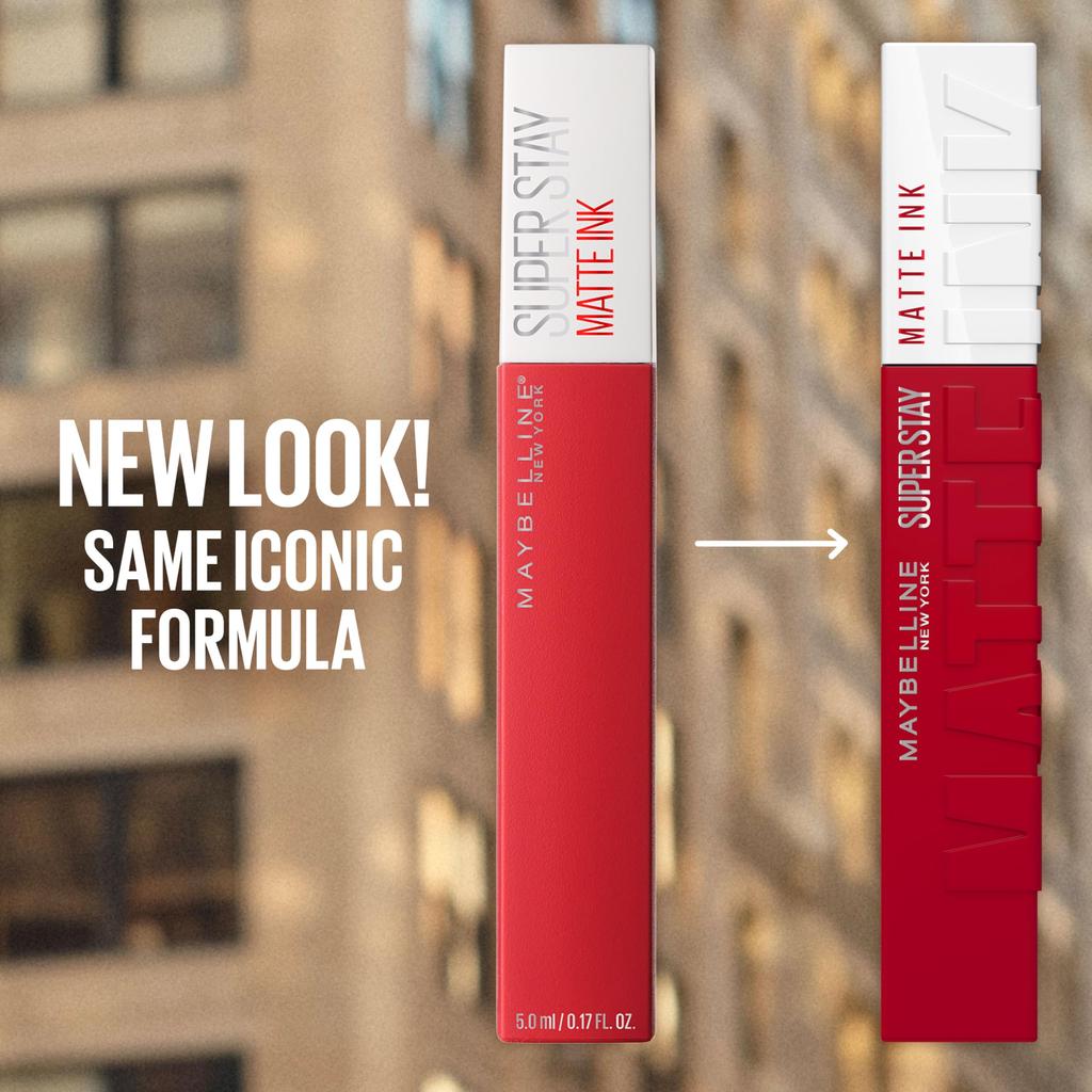 Maybelline SuperStay Matte Ink Liquid Lipstick Thrill Seeker Long-lasting Matte Finish Highly Pigmented Color