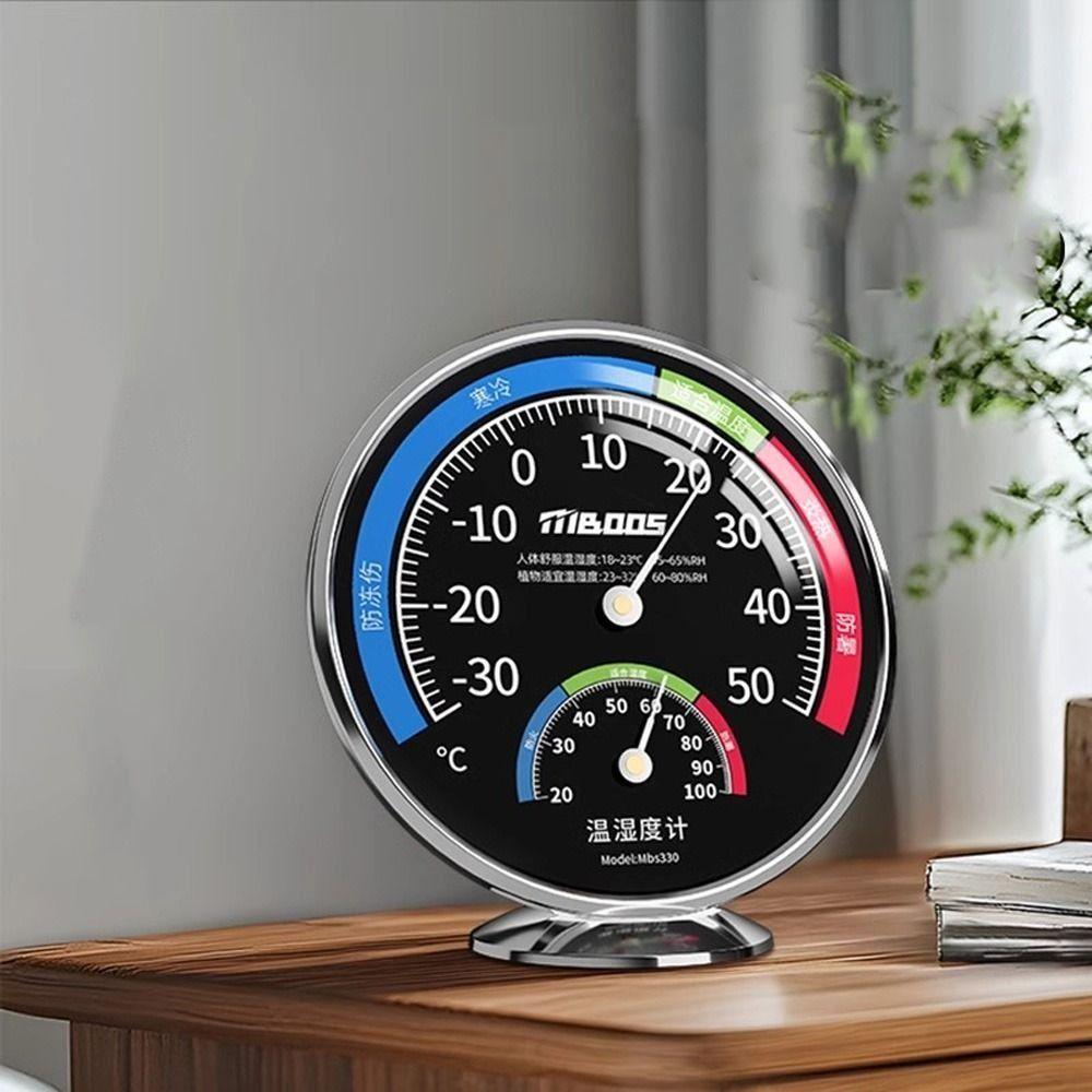 Battery-Free Humidity Temperature Meter Precision Analog Temperature Hygrothermograph  Restaurant