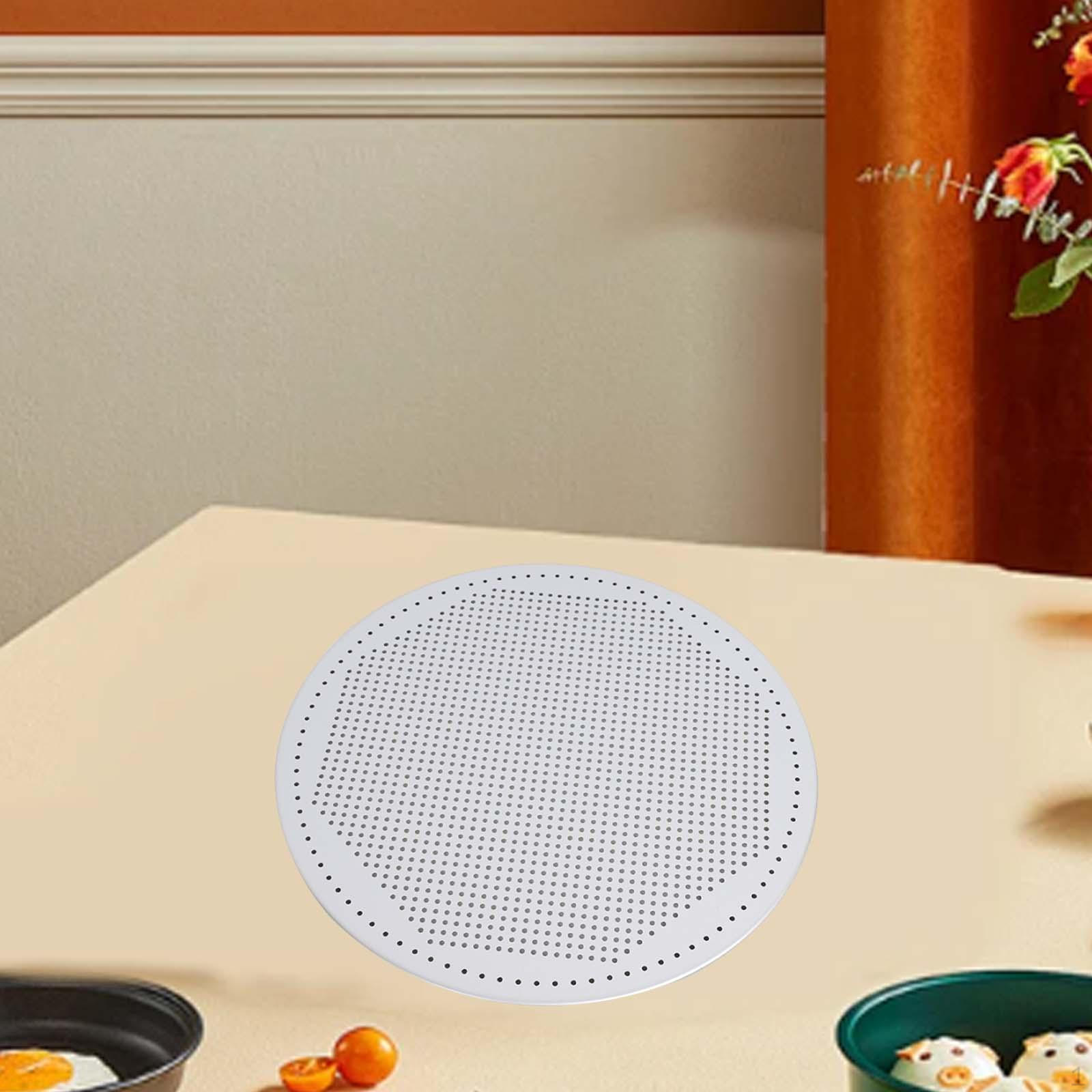 

Baking Dish Pizza Net Easy Clean DIY Mold Maker Toast Pan Cake Bread for Desktop Gift 24cm