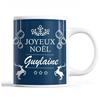 Mug - Guylaine - Christmas - Ceramic - Printed - 325 Ml - Dishwasher Safe