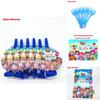 Vibrant Family Birthday Party Supplies Set With Cheerful Plates And Decor Elements