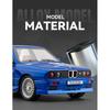 1/24 BMW M3 Coca Cola Supercoche Modelo Fundición Aleación Coche Coleccionables Hobby Miniauto Vehículo Alta Simulación Adorno Cumpleaños Niño