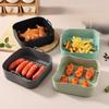 Air Fryer Silicone Baking Tray for Home Baking Easy To Clean Baking Tray Modern Minimalist Kitchen Supplies