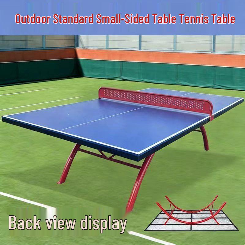 2026 Professional Outdoor Table Tennis Table - Moisture & Rust-Proof, Standard Thickened Design