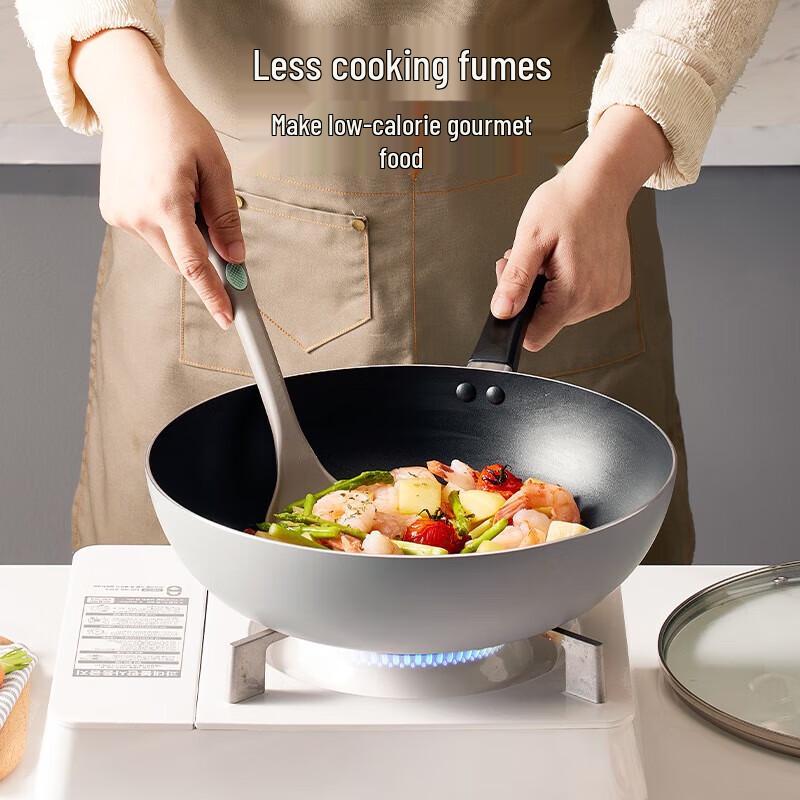 Chuda Non-Stick Wok, Frying Pan & Soup Pot Set