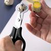 Quail Egg Scissors - Quail Egg Scissors - Stainless Steel Quail Egg Cutter | Quail Egg Cracker, Egg Shell Separator with Handle | Small Quail Egg Peel