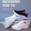 Codzienne Bieganie Letnia Moda Antypoślizgowe Wędrówki Siatka Oddychalność Buty Sportowe Tenis Kobieta Trend Sneakersy Damskie Para