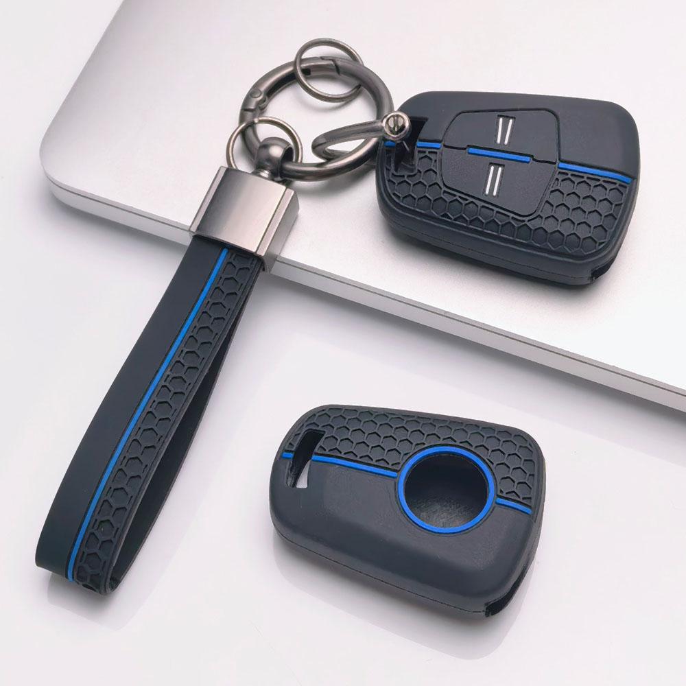 Key Fob Cover for Opel Astra Corsa Insignia Mokka Zafira Vectra Signum Meriva Anti-Scratch Guard Shockproof Protection Soft Grip Texture