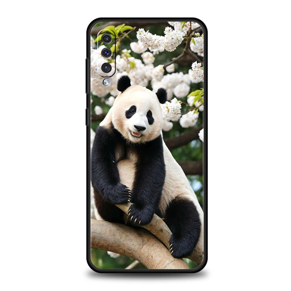 Fubao Panda Phone Case For Samsung A26 A36 A56 A54 A52 A50 A70 A40 A20S A12 A14 A16 A22 A24 A42 A34 A32 5G A04s A06 5G Cover