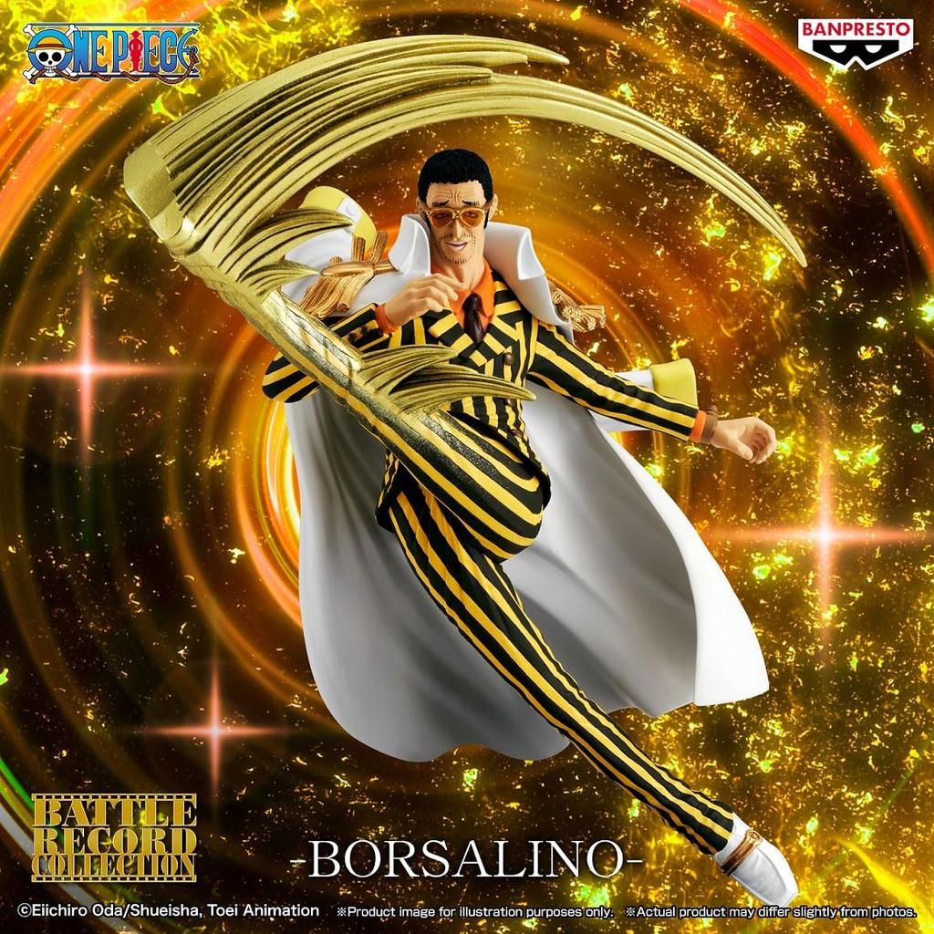 BANPRESTO One Piece Borsalino Battle Record Collection Figure - -