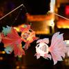 DIY Goldfish Lantern Mid-Autumn Spring Festival Portable Glow Lantern Chinese Antique Lanterns Make Kits For DIY Crafts