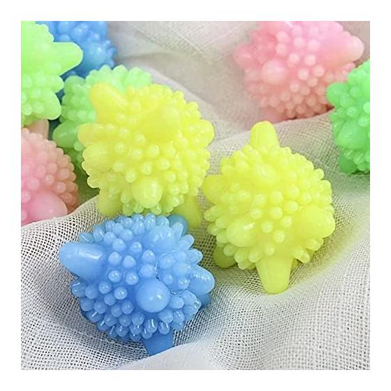 Laundry Rubber Balls Set of 5, Random Colors, Hair Collection, Laundry, Pet Hair Loss, Pill Prevention, Just Put In the Washing Machine, Easy