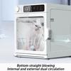 For Caja Secadora Para Mascotas De 1100W, Esterilizador Silencioso De 54L, Máquina Secadora Para Mascotas, Secadores De Pelo Cor