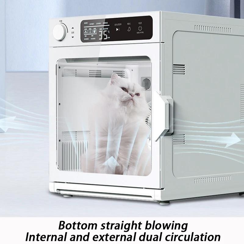 For Caja Secadora Para Mascotas De 1100W, Esterilizador Silencioso De 54L, Máquina Secadora Para Mascotas, Secadores De Pelo Cor