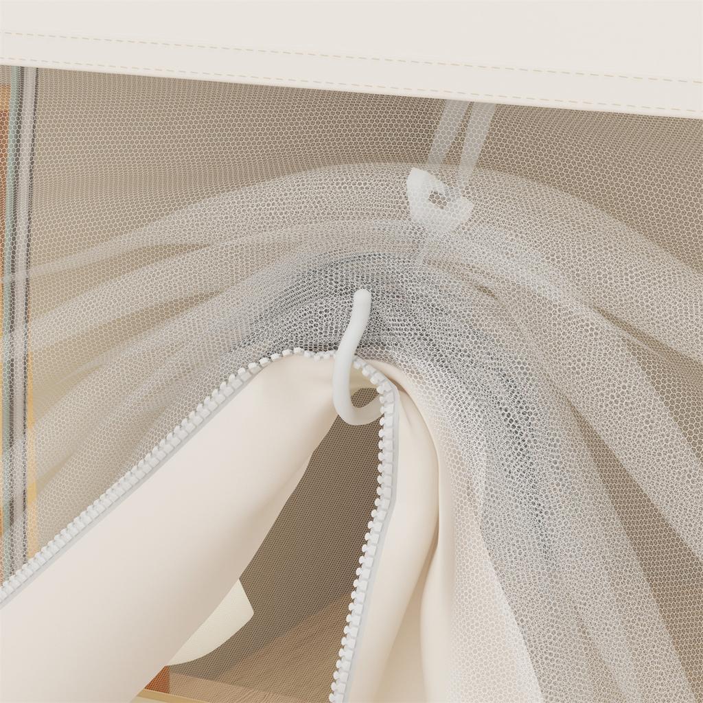 Installation free integrated Mongolian yurt mosquito net increases space, fully enclosed mosquito net