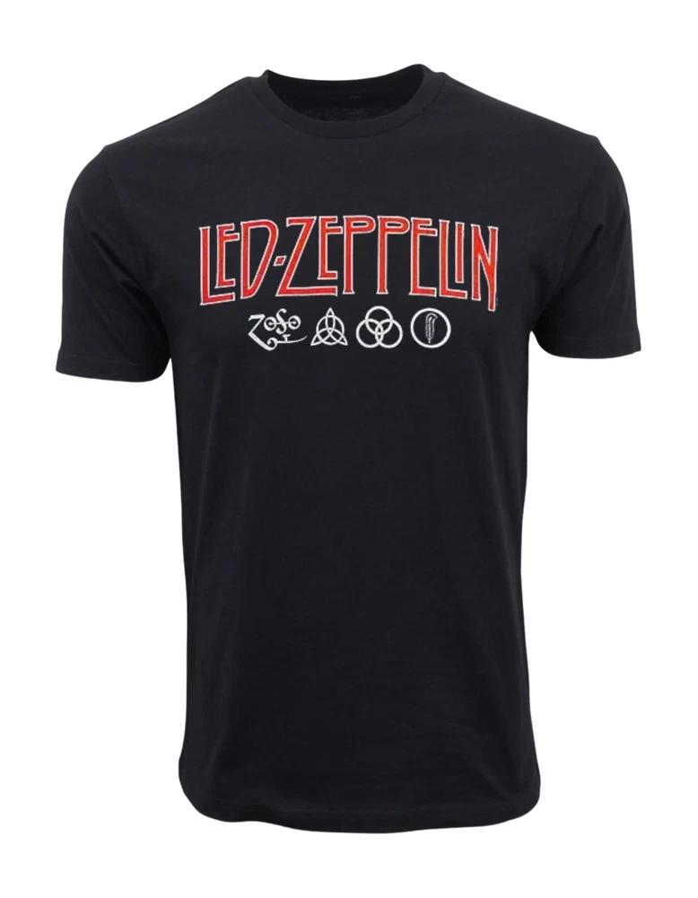Led Zeppelin Zoso Band Logo T Shirt S