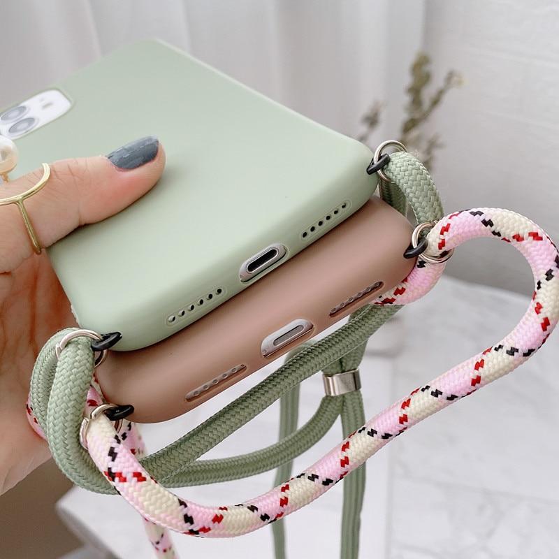 Buy Crossbody Strap Cord Chain Necklace Lanyard Mobile Phone Case