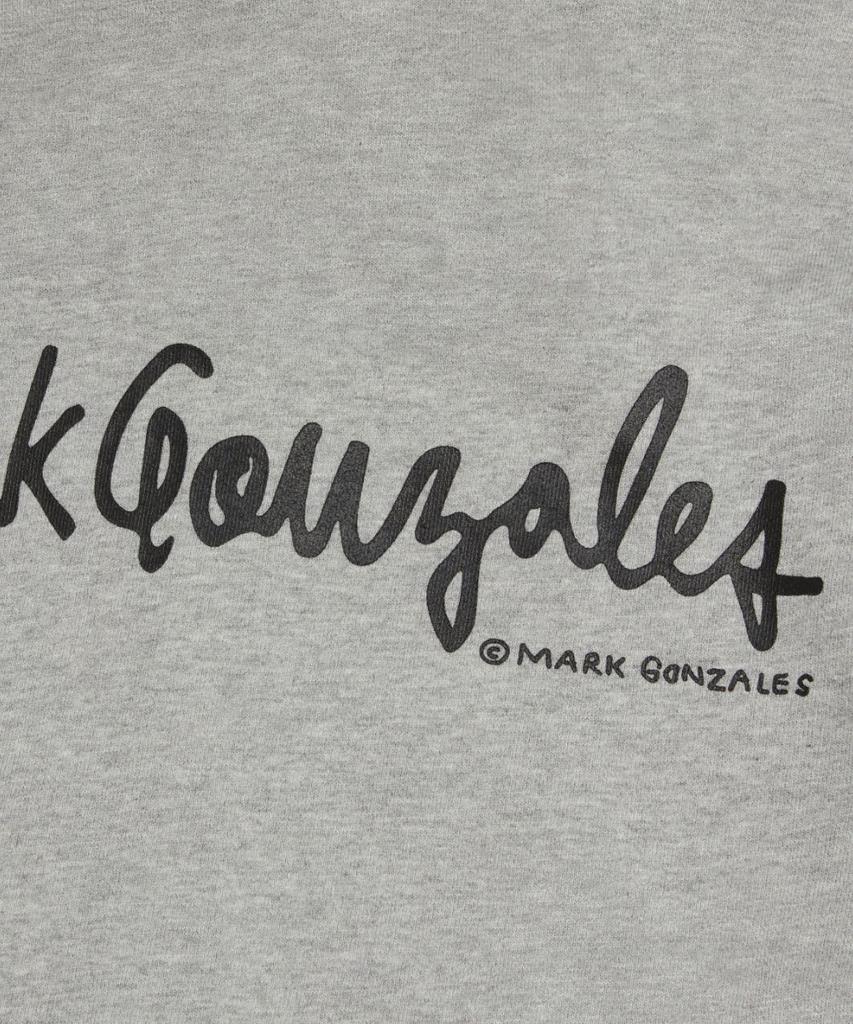 Mark Gonzales Angel Wappen Zip-Up Hoodie - M/Grey