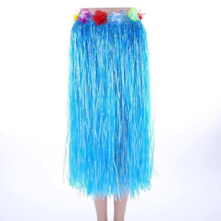 Hula Dance Set with Performance Props - Hawaiian Seaweed Skirt for Parties and Events