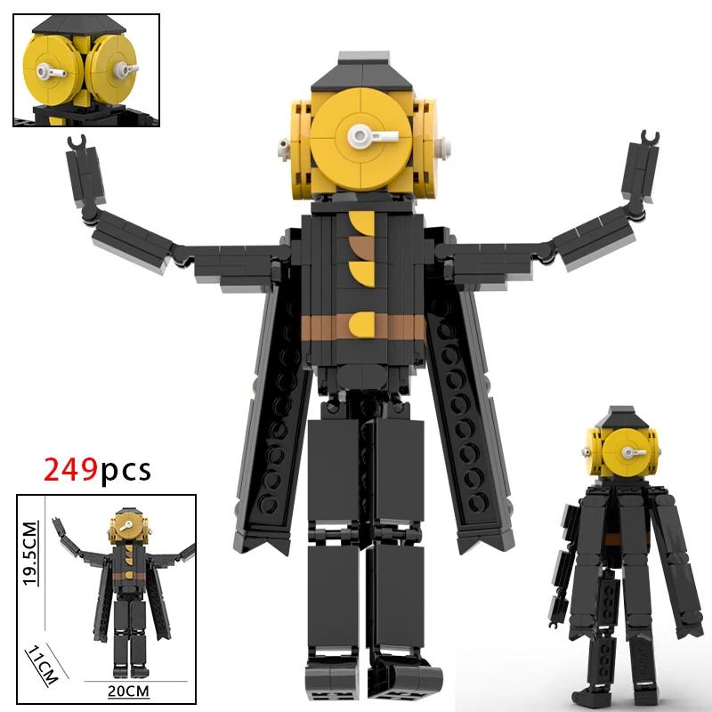 New Skibidi Toilet Weapon Titan TVMan Action Figure Building Block Toys For Boys Cameraman Bricks DIY Model For Kid Adult Gifts