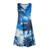 Womens Summer Dresses Loose V Neck Sleeveless Sundresses Dress With Pockets