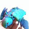 Flexible Animal 3D Printed Parrot Animal 3D Articulated Parrot  Toys  Landscaping Decoration