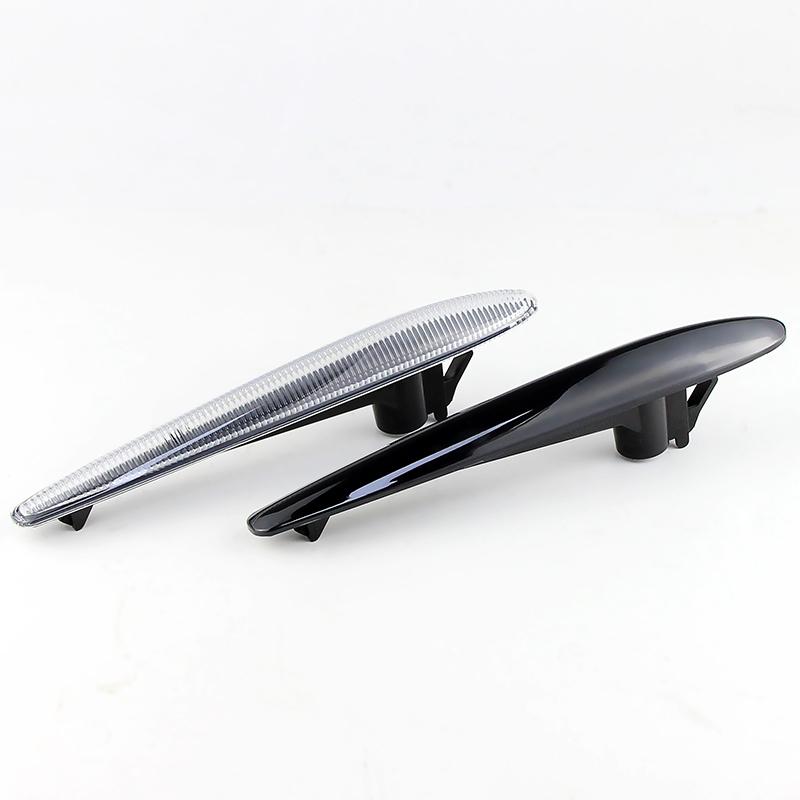 2PCS No Bulbs Car Fender Indicator Light Housing Covers Shells For Alfa Romeo 159 Sportwagon Spider Brera typ 939 2006-2011