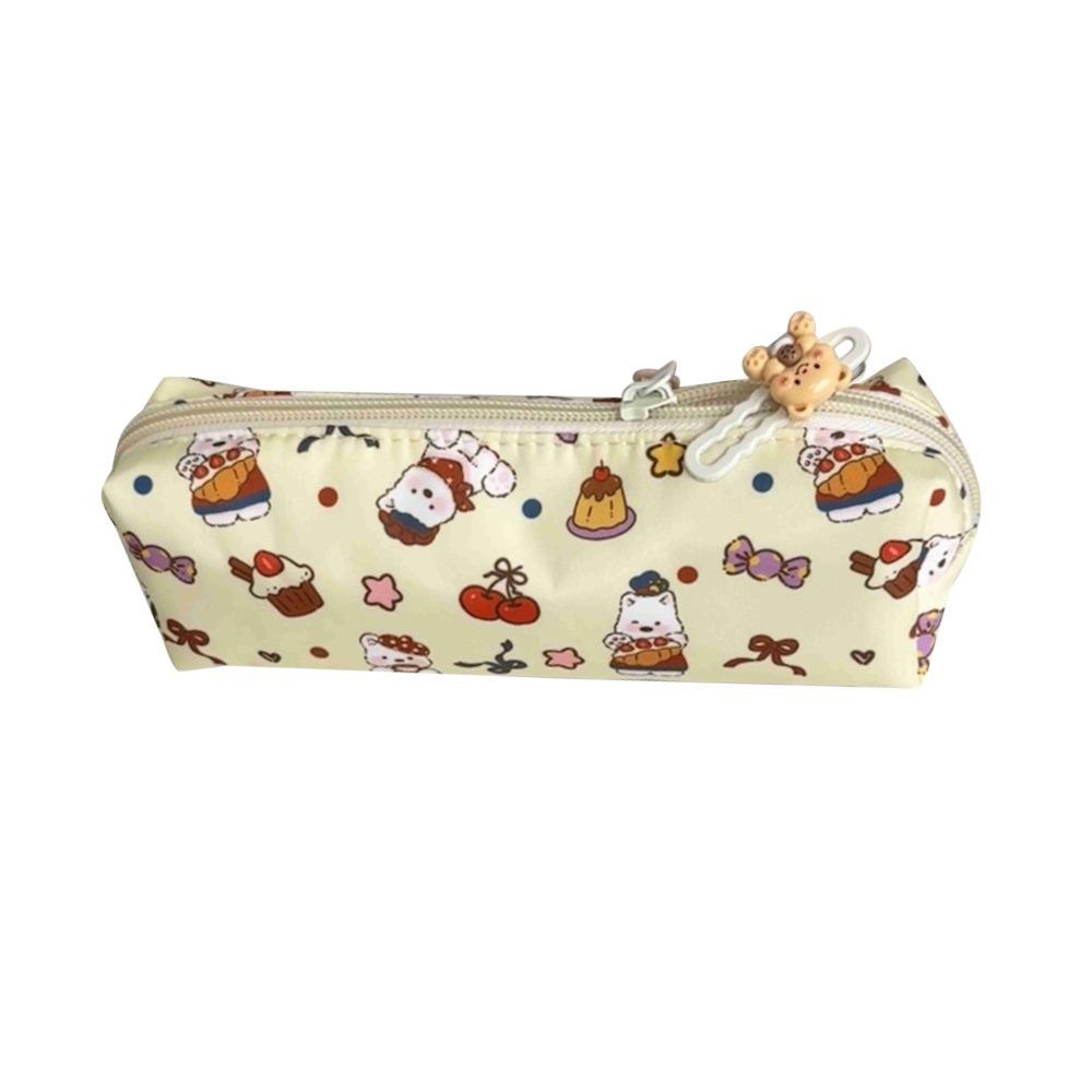 Large Capacity Stationery Storage Bag Cartoon Pen Box Fashion Pencil Case  School Office Supplies