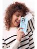 iPhone 17 Pro Max Liquid Silicone Magnetic Rotating Stand Protective Phone Case