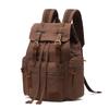 AUGUR Vintage Canvas Backpack for Men – Dual-Shoulder Laptop & School Bag