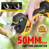 MELLWIN 50MM Brushless Electric Pruning Shears Garden Fruit Tree Bonsai Pruning Electric Scissors For Makita 18V Battery Pin