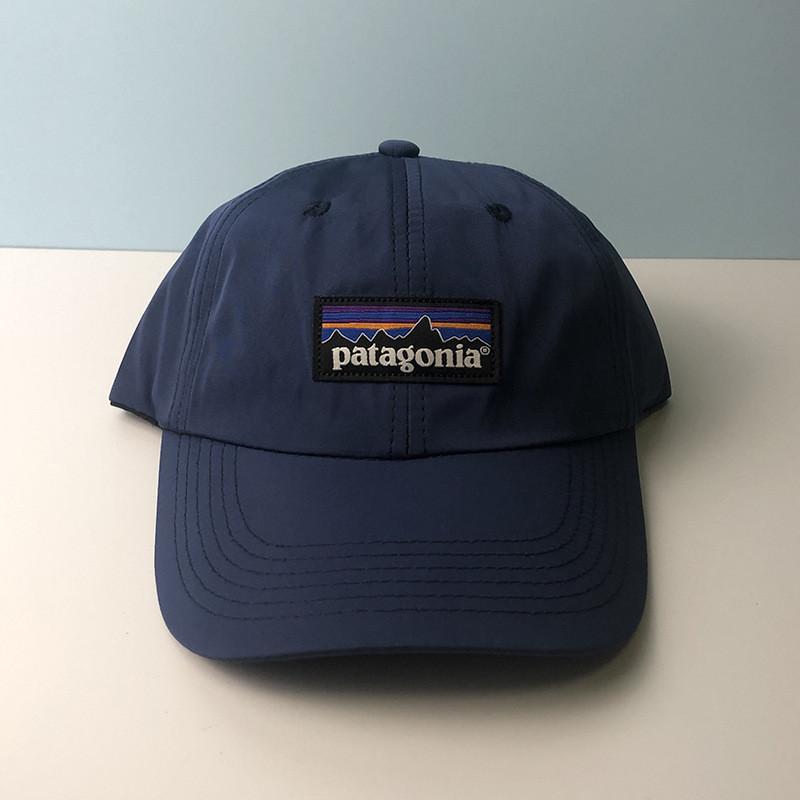DewBloom Patagonia Water Light Baseballpet Met Zonbescherming Voor Buiten Hardlopen En Casual Kleding Blue