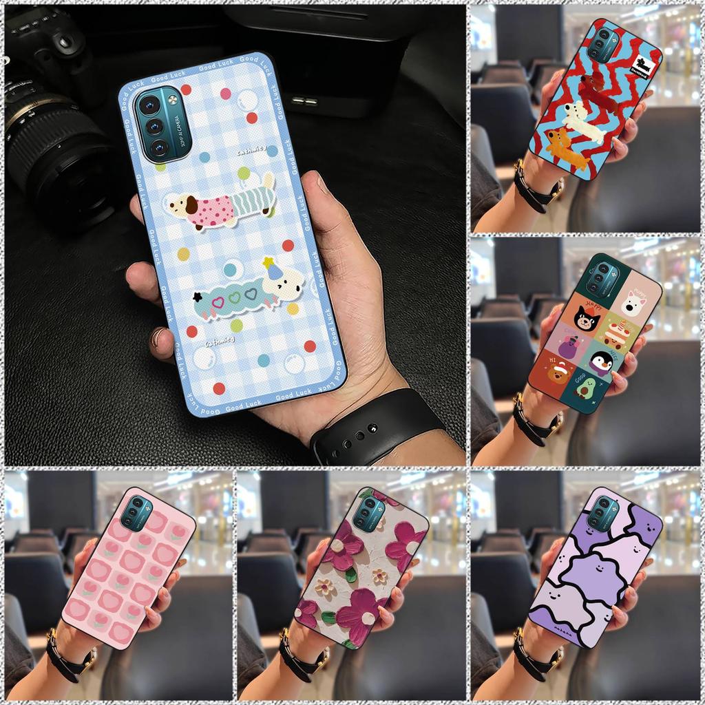 Silicone Shockproof Phone Case For Nokia G11/G21 Fashion Design TPU Cartoon Graffiti Animals Anti-knock Cute Full wrap