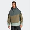 Jacket Adidas Terrex Xploric 2.5L Climaproof Anorak Legend Ivy / Olive Strata / Silver Green (JD8346)