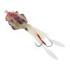Squid Fishing Lure for Sea Fishing Simulation Iron Hook Octopus Lure Simulation BaitYellow and Red