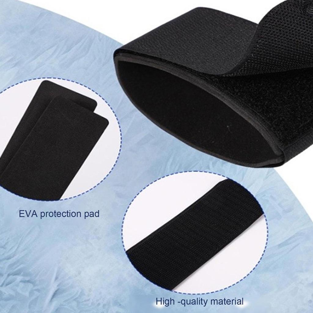 Adjustable Ski Wraps Straps Ski Straps Ski Fasteners Ski Wraps with EVA Protective Pads Ski Accessories for Family Friends